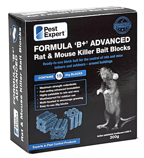 Rat & Mouse Killer Bait Blocks (300g)
