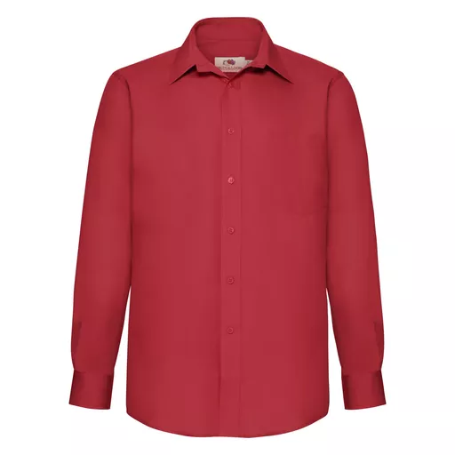 Men's Long Sleeve Poplin Shirt