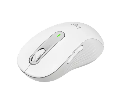 Logitech Signature M650 L Wireless Mouse in Off-white