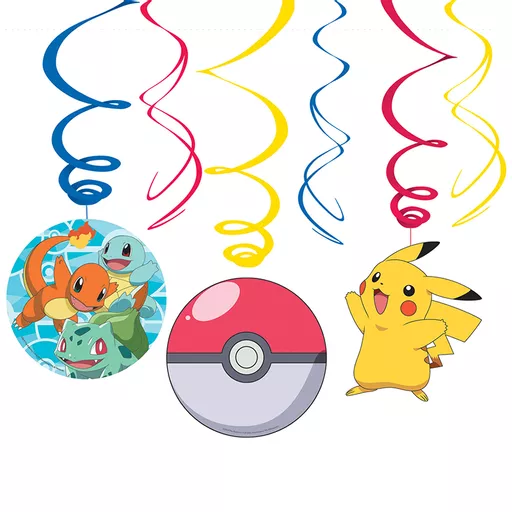 Pokemon Swirl Decorations