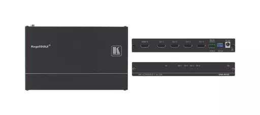 Kramer Electronics VM-4H2 video line amplifier Black