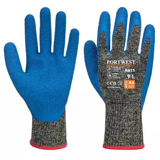 Cut D10 Latex Aramid Glove