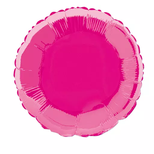 Hot Pink Round Foil