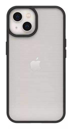 OtterBox React Case for iPhone 13, Shockproof, Drop proof, Ultra-Slim, Protective Thin Case, Tested to Military Standard, Black Crystal, No retail packaging