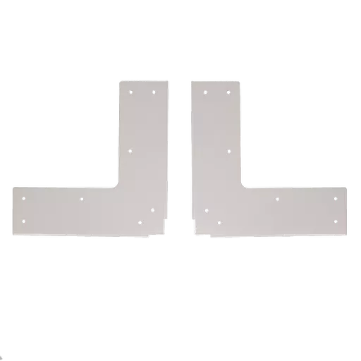 SOUBER TOOLS UPVC Corner Weld Repair Plate 200mm x 200mm (1 Pair)