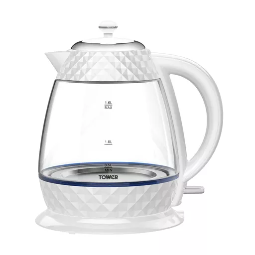 Diamond Glass Kettle 1.6L