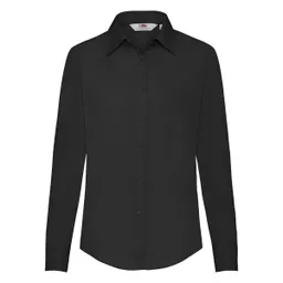 Ladies' Long Sleeve Poplin Shirt