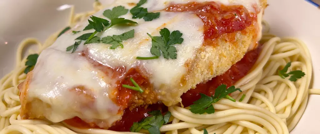 Air Fryer Chicken Parmesan