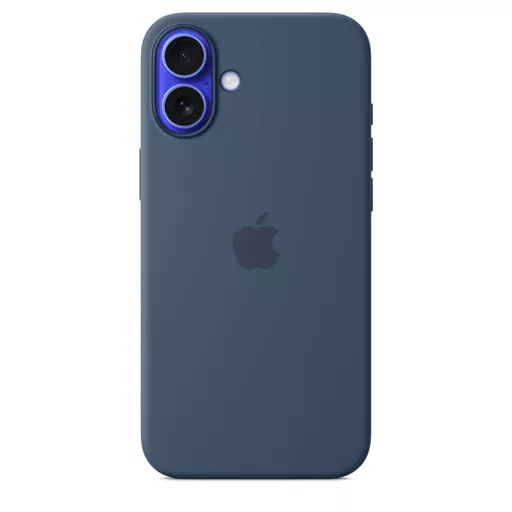 Apple iPhone 16 Plus Silicone Case with MagSafe - Denim