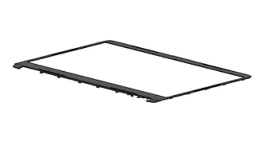 Bouncepad Wallmount | Apple iPad Pro 1/2 Gen 12.9 (2015 - 2017) | Black | Covered Front Camera and Home Button |