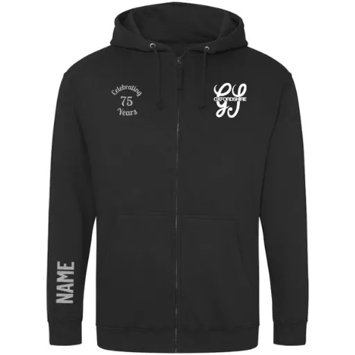 OxfordshireGangShow2027_AdultsZipHoodie_Black_Silver_Front.png