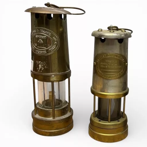 Original Brass Miner's Lamp