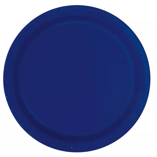 Navy Blue Plates