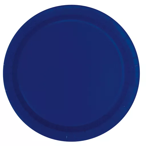 Navy Blue Plates