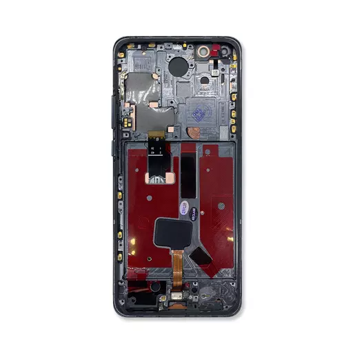 OLED Screen Assembly w/ Frame (RECLAIMED) (Black) - Huawei P40 Pro