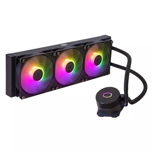 Cooler Master MasterLiquid 360L Core ARGB Processor Liquid сooling kit 12 cm Black