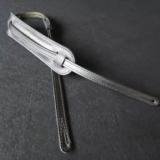 GS24 Black Vintage-style Guitar Strap - second