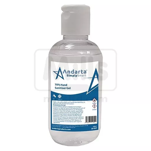 Hand Sanitiser Gel (70% Alcohol) - 100ml