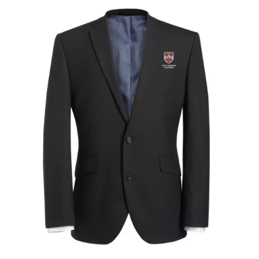 TheQueensCollege_DijonBlazer_Black_Front.png