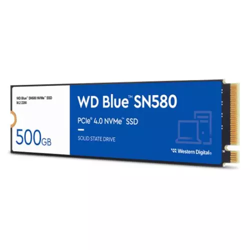 WD 500GB Blue SN580 M.2 NVMe Gen4 SSD