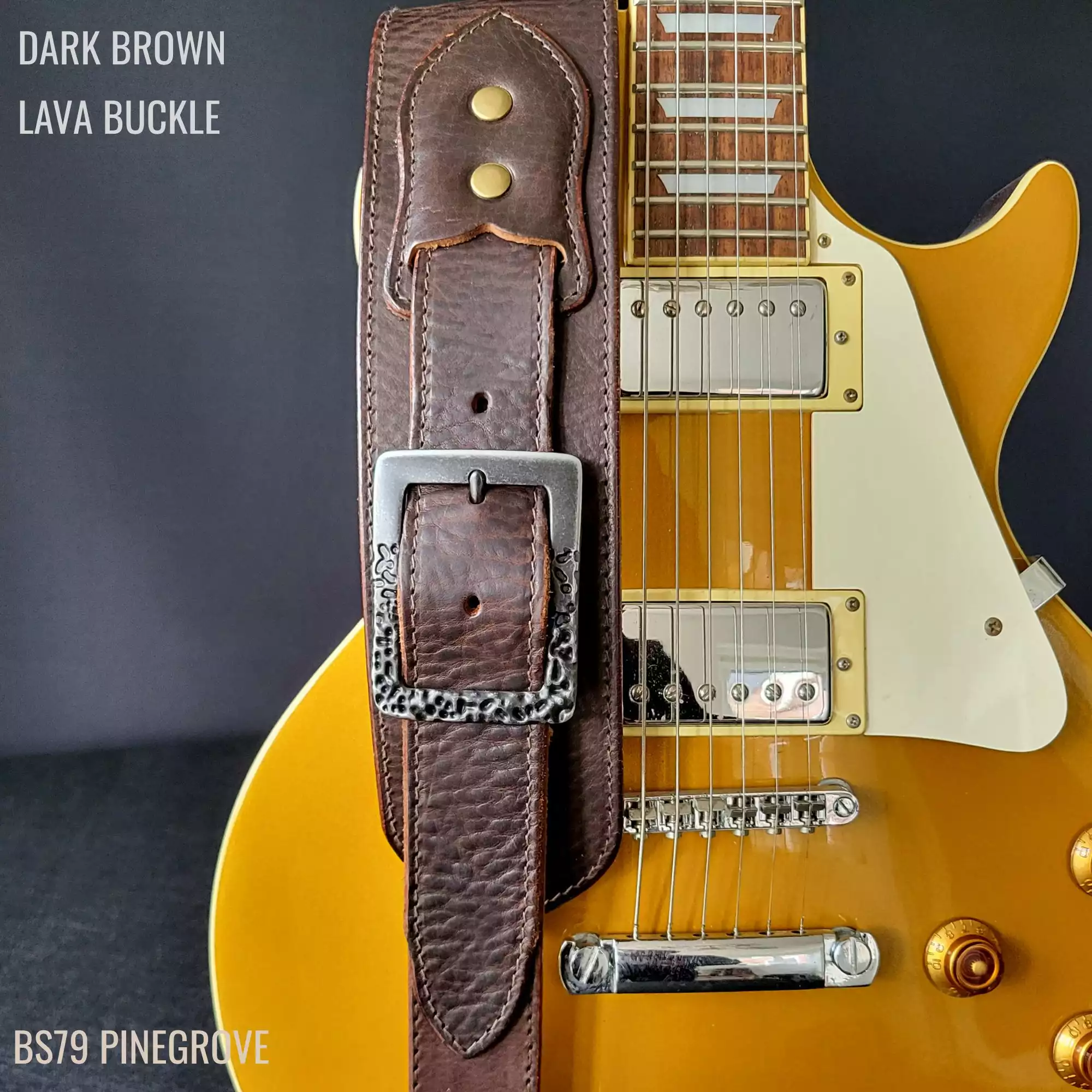 BS79 brown lava guitar strap Pinegrove 163910 ANNO.jpg