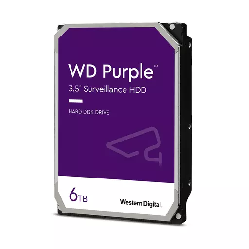 Western Digital Purple Surveillance 3.5" 6000 GB Serial ATA