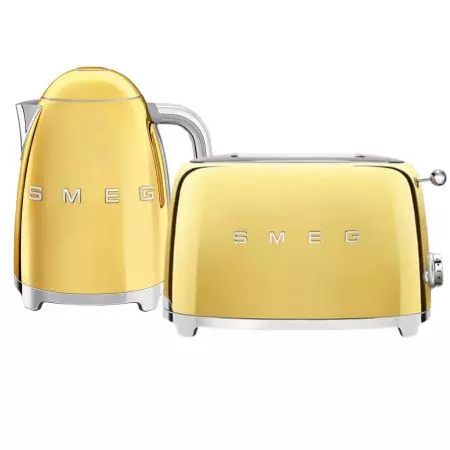 Smeg Kettle & 2 Slice Toaster