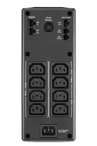APC BR1300MI uninterruptible power supply (UPS) Line-Interactive 1.3 kVA 780 W 8 AC outlet(s)