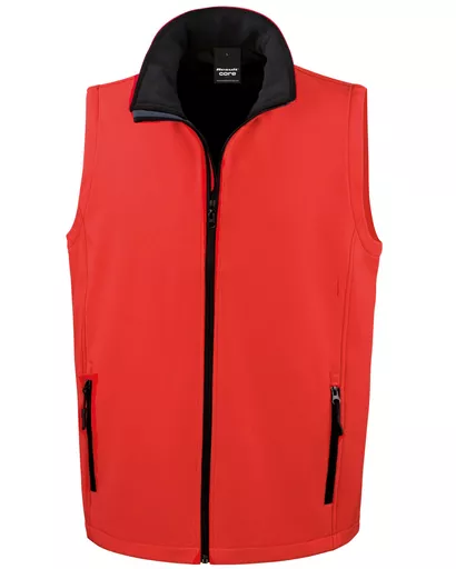 Men's Printable Softshell Bodywarmer