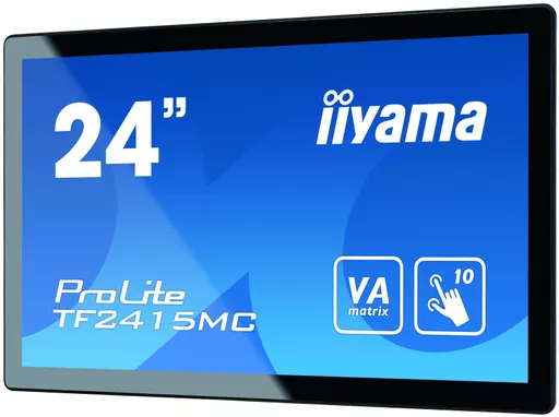 iiyama ProLite TF2415MC-B2 computer monitor 60.5 cm (23.8") 1920 x 1080 pixels Full HD LCD Touchscreen Multi-user Black