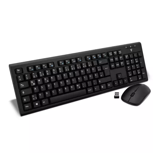 V7 Wireless Keyboard and Mouse Combo – DE