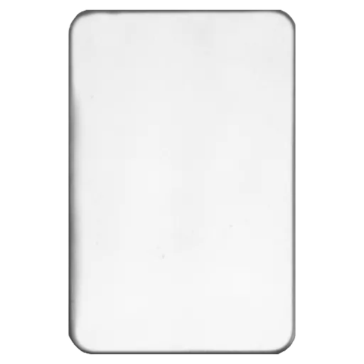 ASEC Self Adhesive 45mm x 70mm Blank Escutcheon