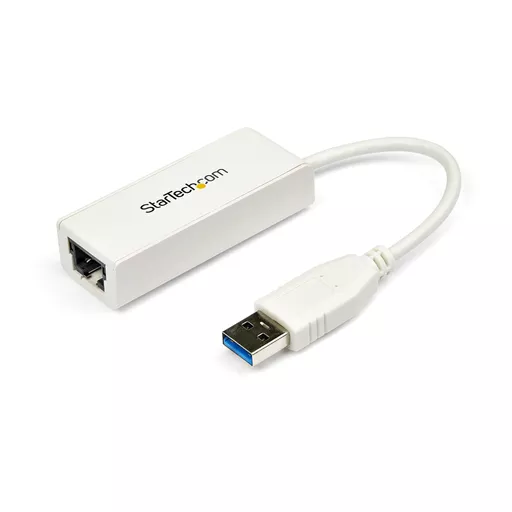 StarTech.com USB 3.0 to Gigabit Ethernet Network Adapter, 10/100/1000 Mbps, USB to RJ45, USB 3.0 to LAN Adapter, USB 3.0 Ethernet Adapter (GbE), TAA Complaint