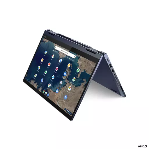 Lenovo ThinkPad C13 Yoga 3150C Chromebook 33.8 cm (13.3") Touchscreen Full HD AMD Athlon Gold 4 GB DDR4-SDRAM 64 GB eMMC Wi-Fi 6 (802.11ax) ChromeOS Blue