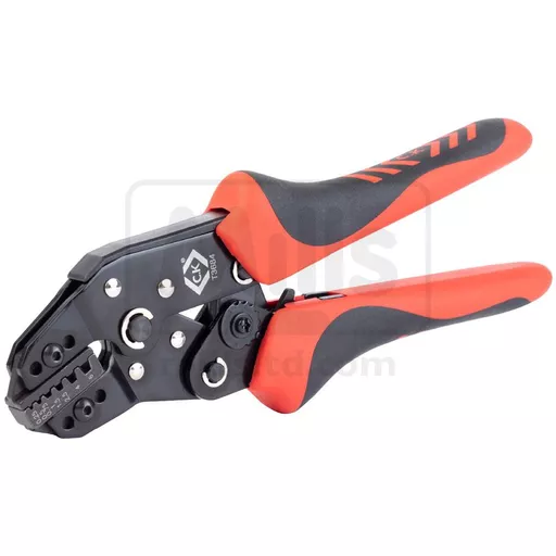 Ratchet Crimping Pliers For Boot Lace Ferrules 0.25-6mm