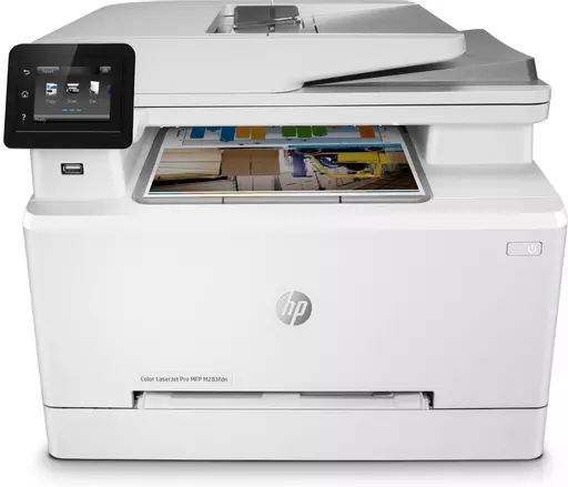 HP Color LaserJet Pro MFP M282nw, Print, Copy, Scan, Front-facing USB printing; Scan to email; 50-sheet uncurled ADF