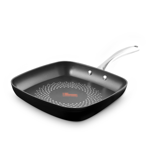Tower Smart Start Ultra Forged 26cm Grill Pan Black