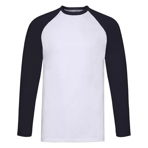 Men's Valueweight Long Sleeve Baseball T-Shirt