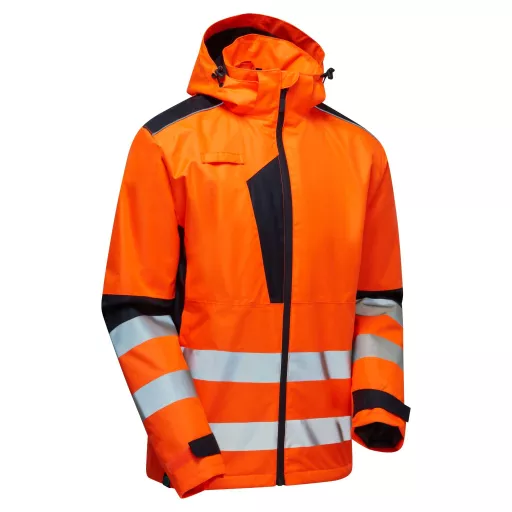 System Hi Vis Eco Insulated Orange Jacket