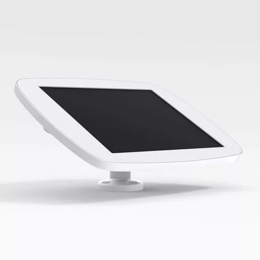 Bouncepad Swivel Desk | Microsoft Surface Pro 4/5/6/7 (2015 - 2019) | White | Covered Front Camera and Home Button |