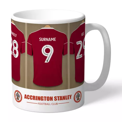 Accrington Stanley FC Dressing Room Mug