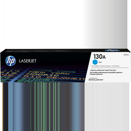 HP CF351A/130A Toner-kit cyan, 1K pages ISO/IEC 19798 for HP Color LaserJet M 177