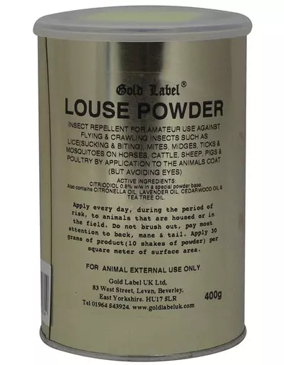 Gold Label Louse Powder 400g