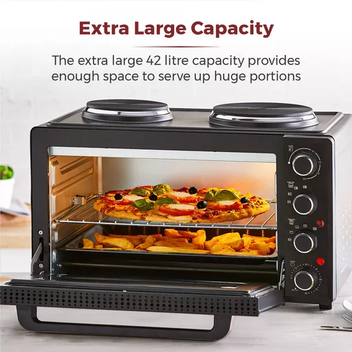 42 Litre Mini Oven with Hot Plates