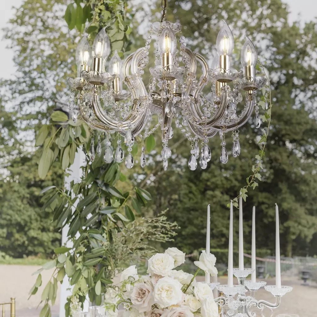 Image of outdoor lighting pendant for the blog Outdoor Lighting Ideas to Transform A Garden in 2026