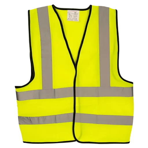 WARRIOR Hi Vis Yellow Safety Vest
