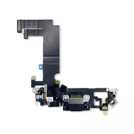 Charging Port Flex Cable (Black) (RECLAIMED) - For iPhone 12 Mini