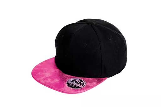 Bronx Glitter Flat Peak Snapback Cap