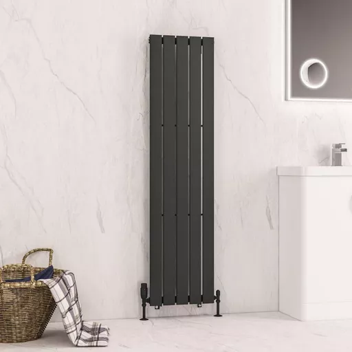 Warrington 1500 x 376 Radiator Type10 Matt Anthracite