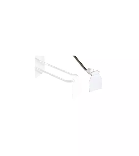 EPoS White Ticket Holder for Single Hook